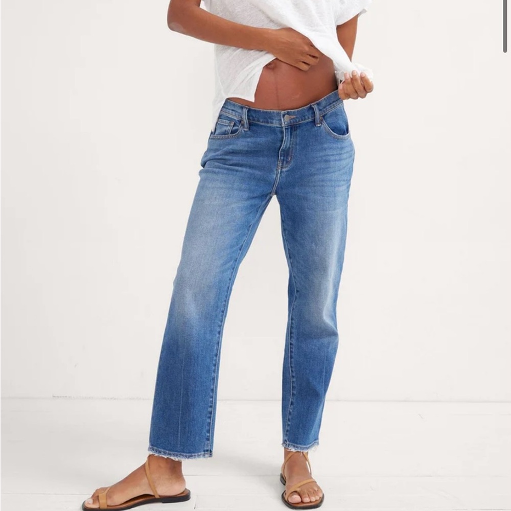 Hatch Boyfriend Maternity Jeans